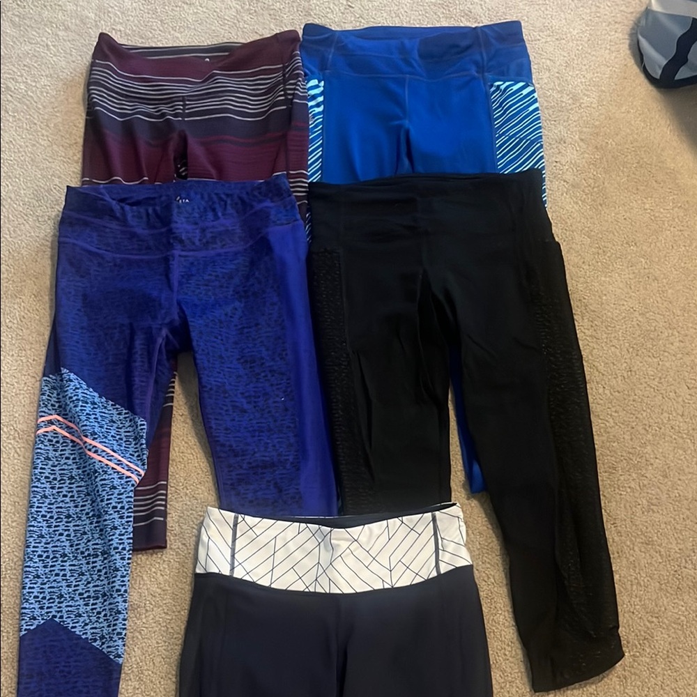 5 Athleta leggings
